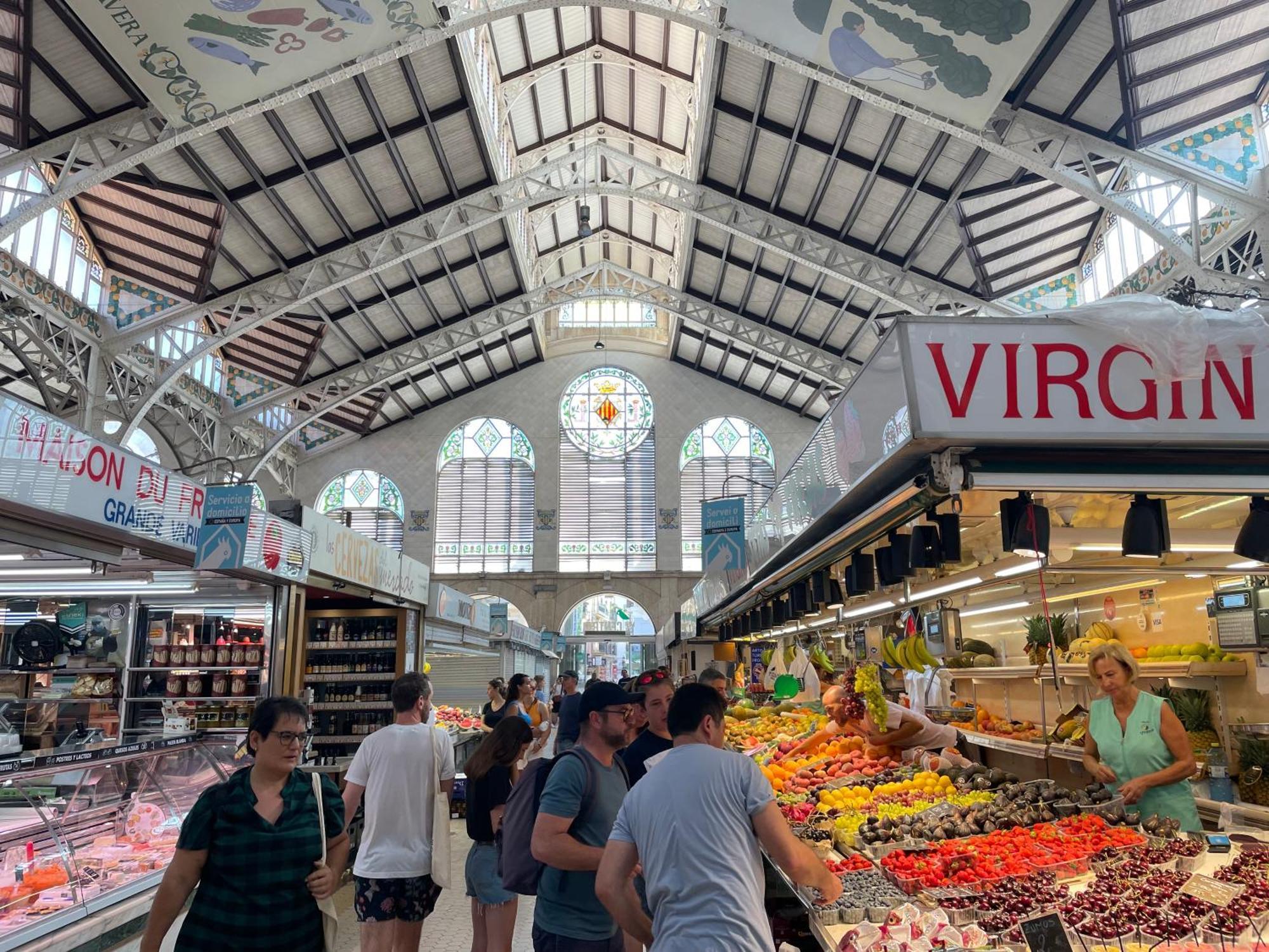 Duplex Mercado Central Valencia Eksteriør bilde